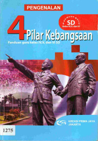 Image of 4 pilar kebangsaan : panduan guru kelas iv, v, dan vi sd