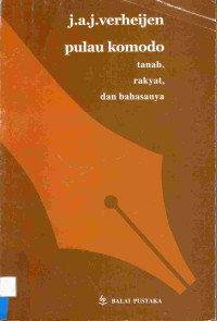 Image of Pulau komodo, tanah, rakyat, dan bahasanya