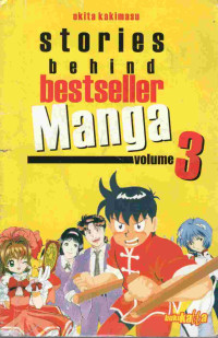 Image of Stories behind bestseller manga vol. 3